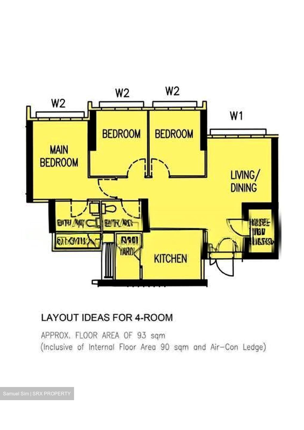 Blk 445B Clementi Crest (Clementi), HDB 4 Rooms #618876051